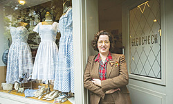 Berlin passion for 1940s fashion untempered by WWII hue