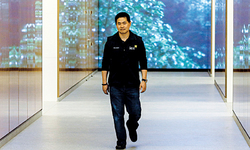 A corporate balance sheet with a little added love