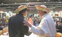 Bolivia&rsquo;s president calls Pope&rsquo;s teachings &lsquo;socialist&rsquo;