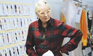 Westwood calls to &lsquo;Save Venice&rsquo; at Paris fashion show