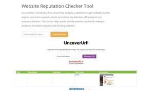 Check your links