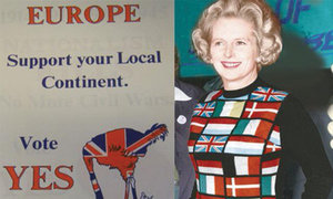 Back to the future: role reversal from 1975 Brexit vote