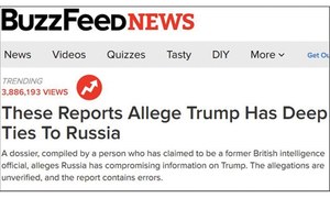 BuzzFeed crossed the line in publishing salacious &lsquo;dossier&rsquo; on Trump