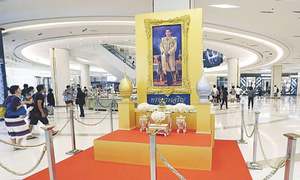 New Thai king makes presence felt with charter request