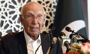 Sartaj Aziz shares charge sheet against Jadhav, timeline of trial