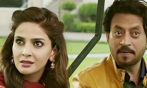 Saba Qamar and Irrfan Khan make the most of Hindi Medium's slightly shallow script
