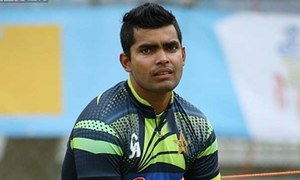 ناقص فٹنس، عمر اکمل چیمپئنز ٹرافی سے باہر