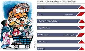 Looking at the family budget