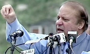 PM Nawaz hits out at rivals during inauguration of Lowari Tunnel in Chitral