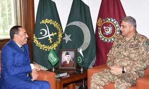 Army chief meets Saudi deputy defence minister, reiterates support for KSA