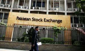 Stocks down 5pc in turbulent week on panic-selling