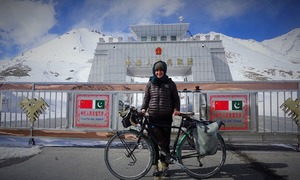 A foreigner's journey moving along the borders of Pakistan