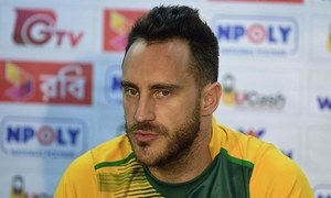 ہم کرکٹ سے بڑھ کر کھیلنے کی کوشش کر رہے ہیں: فاف ڈیوپلیسی