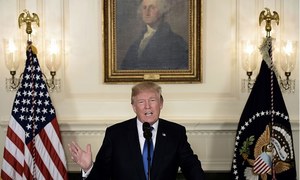 ٹرمپ کا ایران سے جوہری معاہدہ جاری نہ رکھنے کا اعادہ