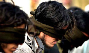 Three &lsquo;TTP militants&rsquo; held, mines seized