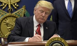 Trump signs bill that includes $700m reimbursement for Pakistan