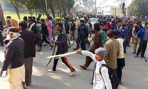 قصور کے 300 مشتعل مظاہرین کے خلاف 2 مقدمات کا اندراج