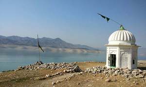 When water at Tarbela recedes, Bharukot Fort emerges to reveal an eventful history spanning centuries