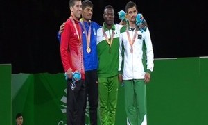 کامن ویلتھ گیمز 2018: پاکستان نے ریسلنگ میں کانسی کا تمغہ جیت لیا