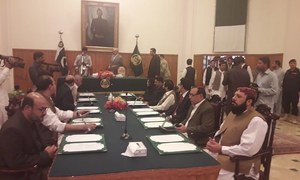 بلوچستان کی 11 رکنی نگراں کابینہ نے حلف اٹھالیا