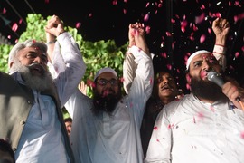 Well, look who's busy campaigning &mdash; Hafiz Saeed