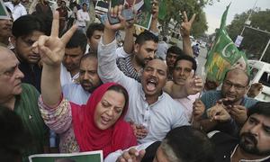 &rsquo;چیف جسٹس، الیکشن کمیشن لیگی کارکنان کےخلاف بلاجواز کارروائی کا نوٹس لیں&lsquo;