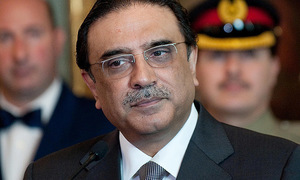 SC puts on hold FIA probe against Zardari, Faryal till polls