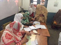 Lower Dir: Heavy turnout of women voters