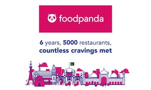 Foodpanda marks a milestone with 5000 restaurants in six years