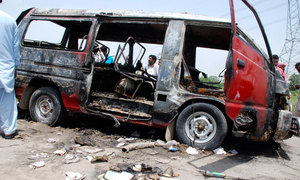 Child dead, 20 others injured as gas cylinder explodes in Turbat