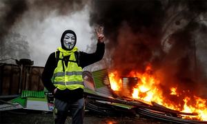 How the 'yellow vest' protests progressed: a timeline
