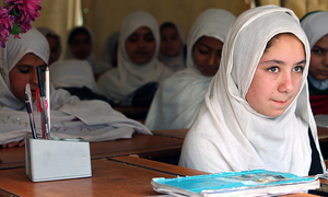 قبائلی اضلاع میں پرائمری کے بعد اسکول چھوڑنے والی لڑکیوں کی شرح 79 فیصد
