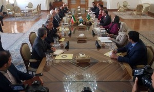 Foreign Minister Shah Mahmood Qureshi meets Afghan, Iranian counterparts on whirlwind tour