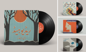 As a love letter to my past, I recreated iconic vinyl album covers in Urdu
