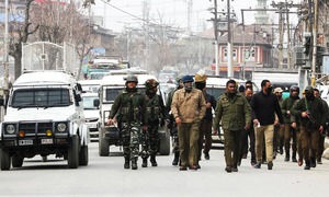 IoK governor calls for calm amid deployment of thousands of Indian troops ahead of 35-A hearing