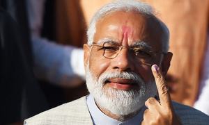 Modi among tens of millions to vote in India's 'Super Tuesday' polls