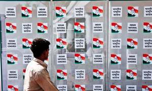 India's Congress urges workers to ignore ominous exit polls, be vigilant