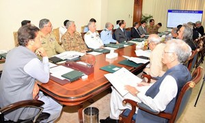 قومی سلامتی کمیٹی کا اجلاس،اقتصادی مسائل کے حل کی کوششوں کی حمایت کا اعادہ