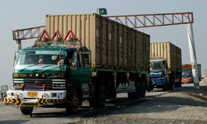 Driver injured as Nato container comes under gun attack in Khyber