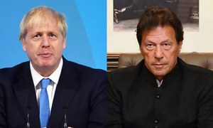 عمران خان کا برطانوی وزیراعظم سے رابطہ، مقبوضہ کشمیر کی صورتحال پر گفتگو