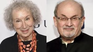 Margaret Atwood, Salman Rushdie among fiction Booker Prize finalists