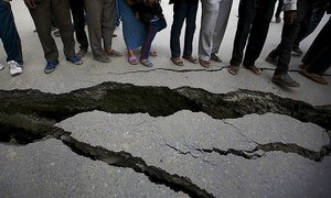 Earthquake of 5.8 magntiude jolts KP, northern areas