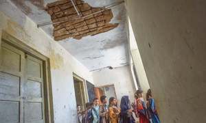 Future of girl students uncertain in Siraj Ahmed Goth