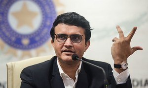 گنگولی نے بھارتی کرکٹ بورڈ کے سربراہ کا عہدہ سنبھال لیا