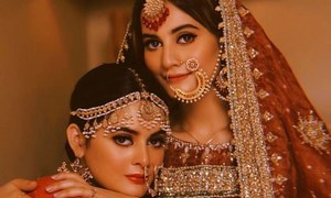 ایمن اور منال کا اپنے ملبوسات کا برینڈ متعارف کرانے کا اعلان
