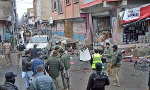 کوئٹہ کے میکانگی روڈ پر دھماکا، 2 افراد جاں بحق