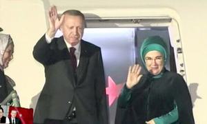 ترک صدر پاکستان کا دو روزہ دورہ مکمل کر کے وطن روانہ