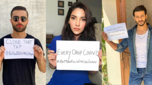 This campaign is asking us to save water as we fight life-threatening viruses. Here's how