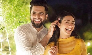 سارہ خان اور فلک شبیر رشتہ ازدواج میں منسلک