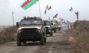 Azerbaijan’s troops enter first district handed over by Armenia